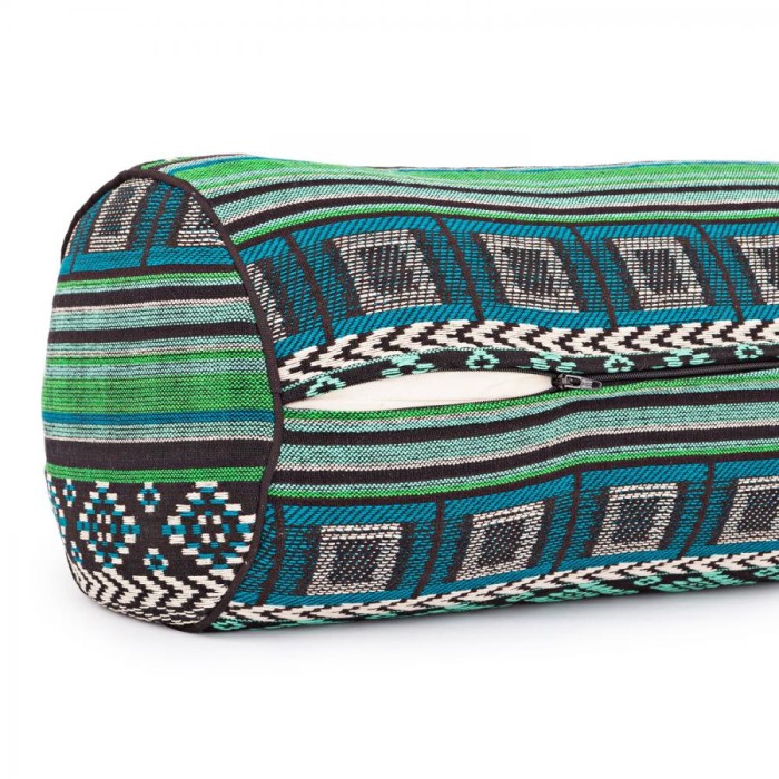 Bolster Wałek Ethno Zielony -2.jpg