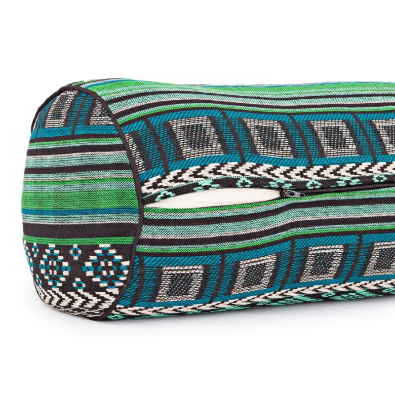 Bolster Wałek Ethno Zielony -2.jpg