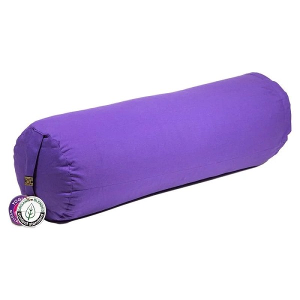 Bawełniany bolster Yogi & Yogini purpurowy.jpg