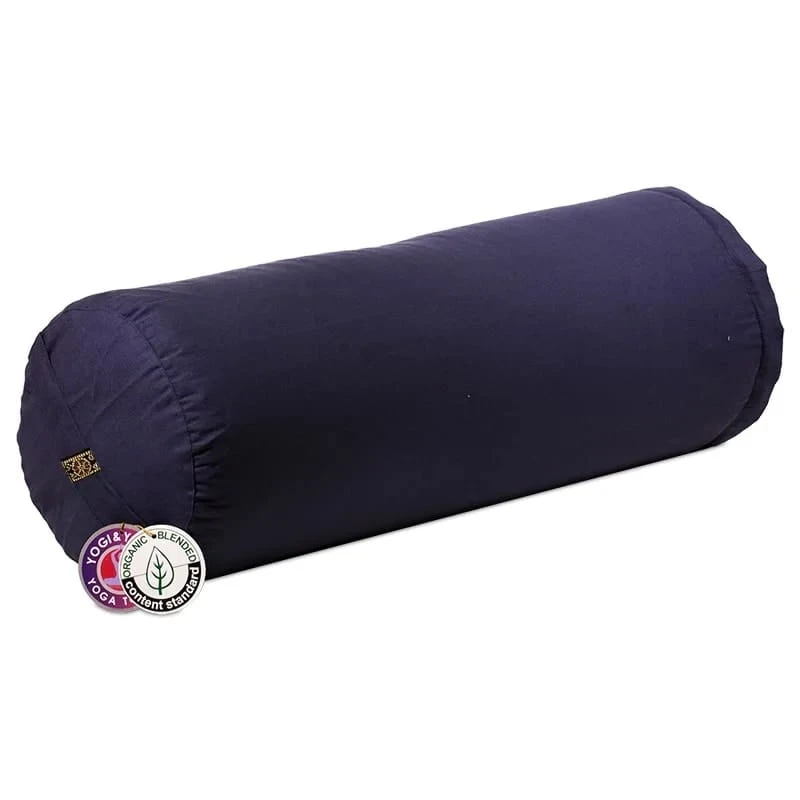 Bawełniany bolster Yogi & Yogini granatowy.jpg