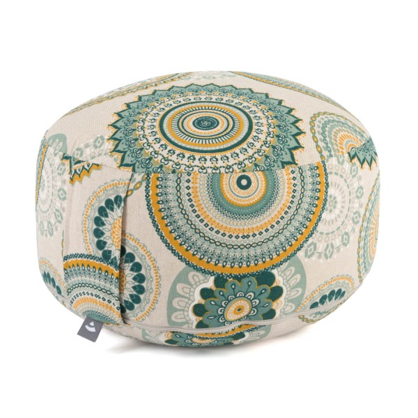 bodhi poduszka clacssic mandala zielona -1.jpg