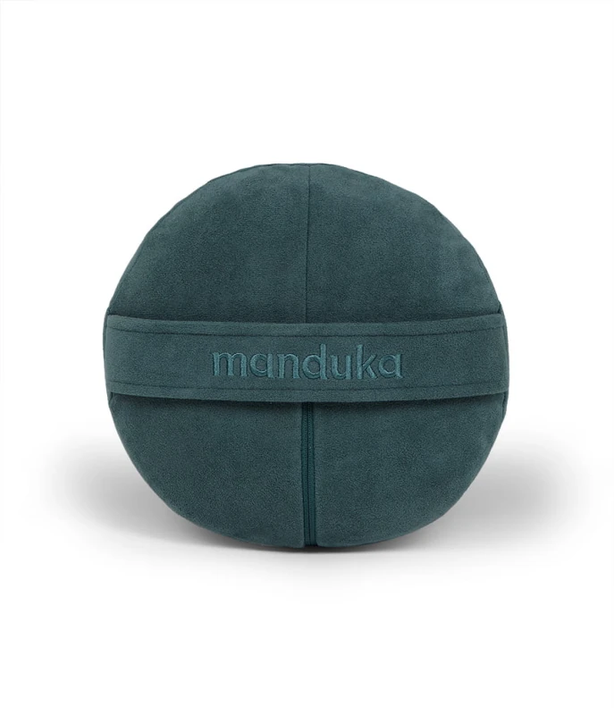 Manduka Bolster Round Sage Solid-1.jpg