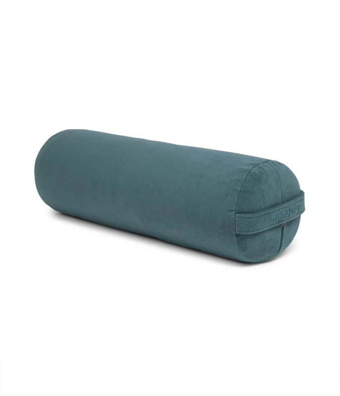 Manduka Bolster Round Sage Solid.jpg