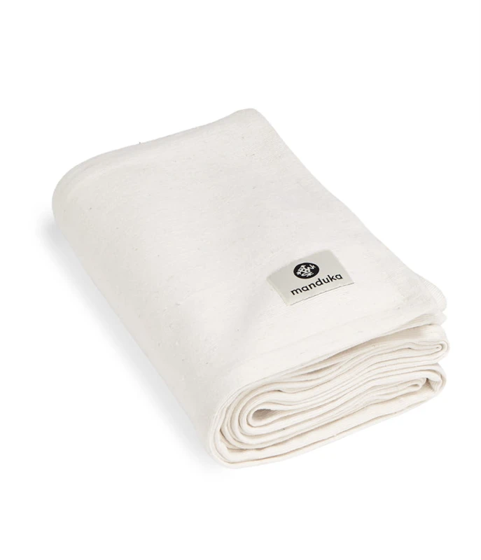 Koc Manduka Bawełniany Essentian Cotton Natural-1.jpg
