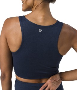 Manduka Dhara Scoop Tank Koszulka bez rękawków Midnight Heather L
