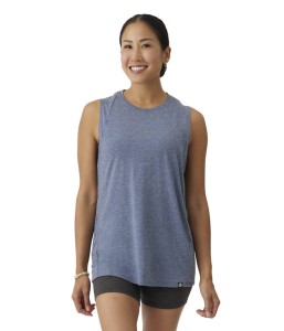 Manduka Atmana Tee Koszulka Bezrękawnik  Vintage Indigo