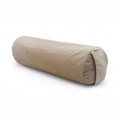 Pokrowiec na wałek z łuską gryki, bolster - beżowy-1.jpg