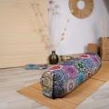 Wałek do jogi z gryką, bolster - Mantra-2.jpg