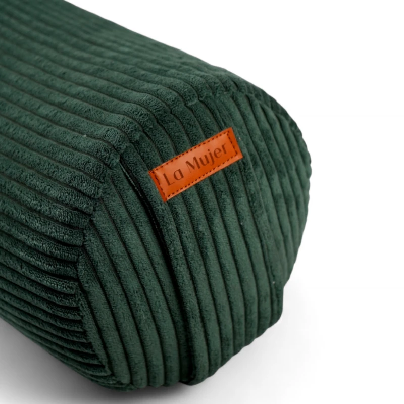 Wałek do jogi z gryką, bolster - Winter Moss-1.png