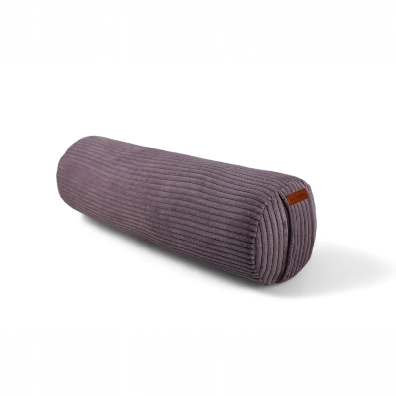 Wałek do jogi z gryką, bolster - Lavender.jpg